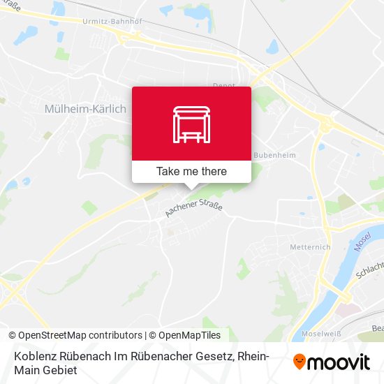 Koblenz Rübenach Im Rübenacher Gesetz map