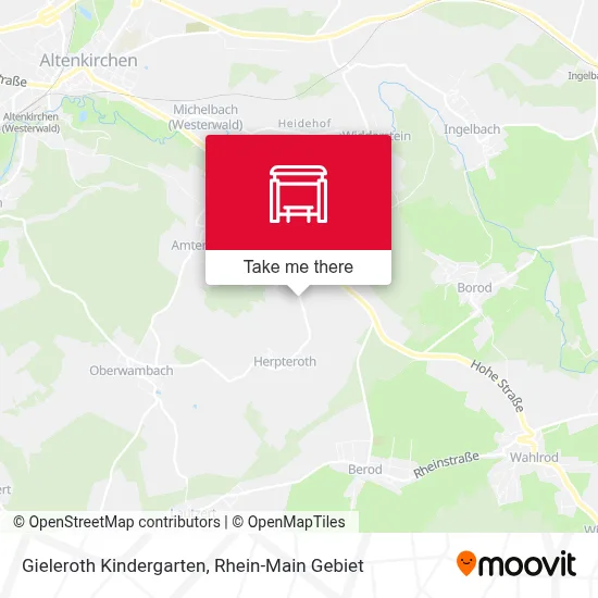 Gieleroth Kindergarten map