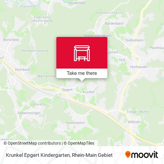 Krunkel Epgert Kindergarten map