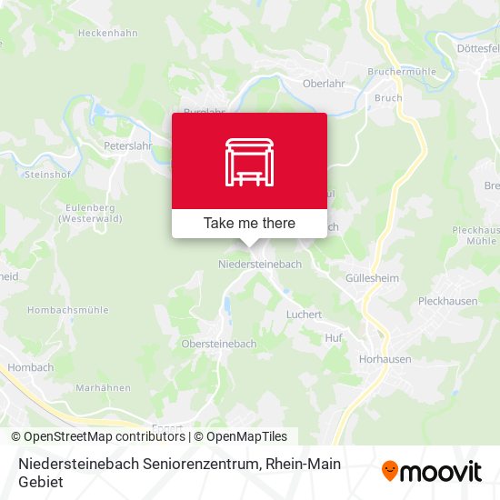 Niedersteinebach Seniorenzentrum map