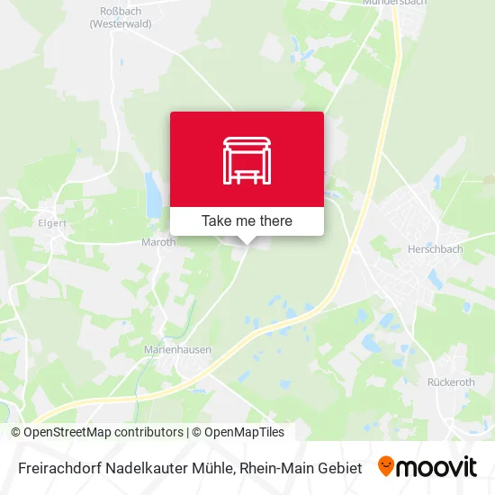 Карта Freirachdorf Nadelkauter Mühle