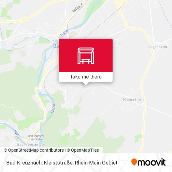 Bad Kreuznach, Kleiststraße map