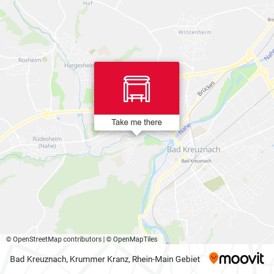 Bad Kreuznach, Krummer Kranz map