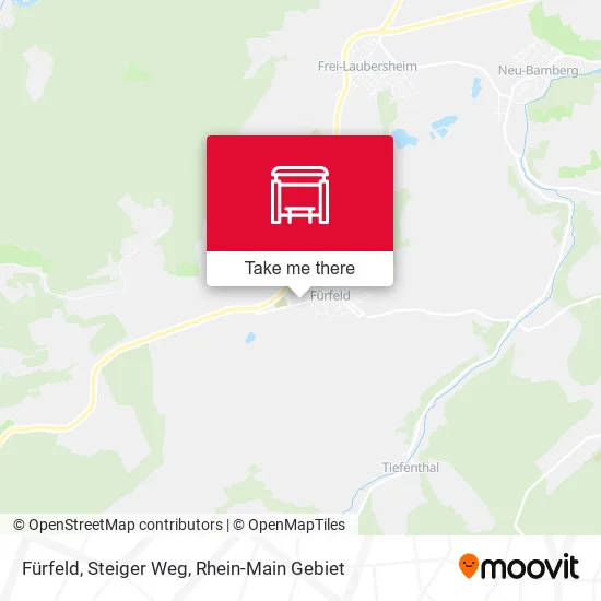 Карта Fürfeld, Steiger Weg