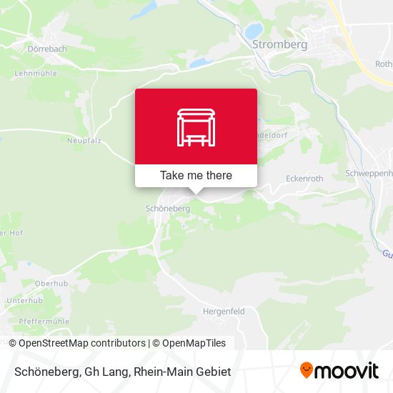 Карта Schöneberg, Gh Lang