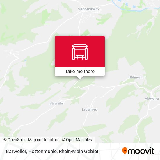 Bärweiler, Hottenmühle map