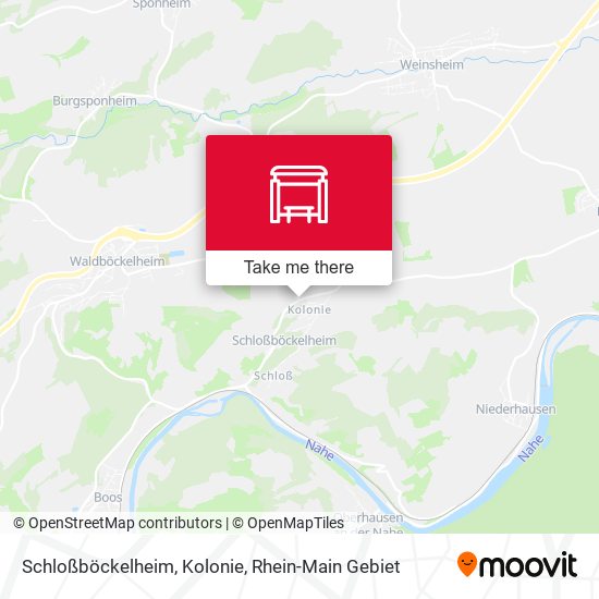 Schloßböckelheim, Kolonie map