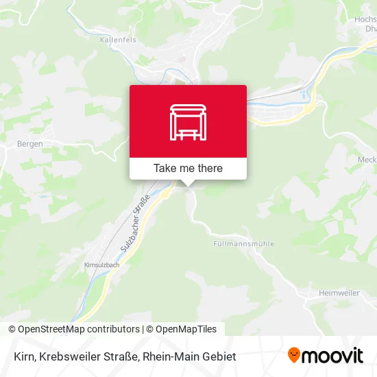 Карта Kirn, Krebsweiler Straße
