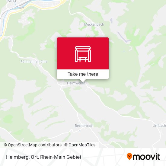 Карта Heimberg, Ort
