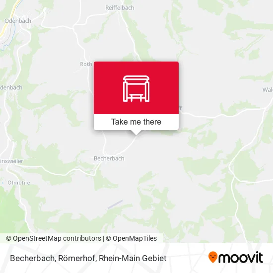 Карта Becherbach, Römerhof