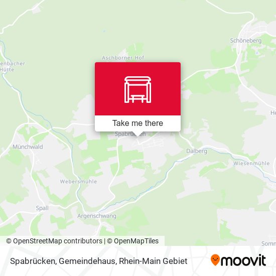 Spabrücken, Gemeindehaus map