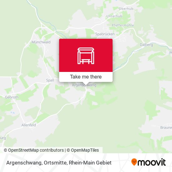 Карта Argenschwang, Ortsmitte