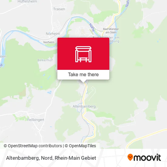 Карта Altenbamberg, Nord