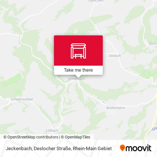 Jeckenbach, Deslocher Straße map