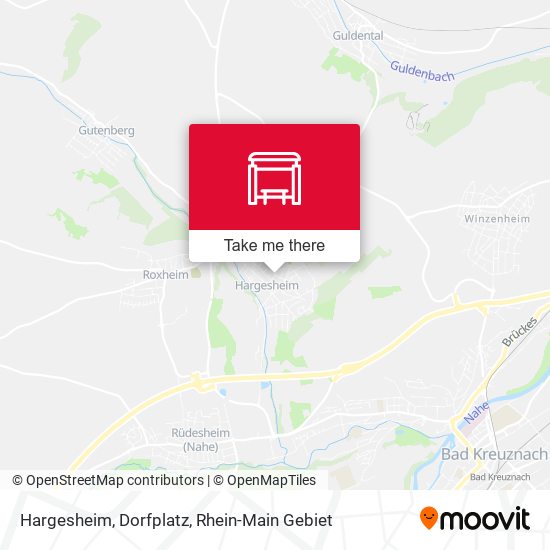 Hargesheim, Dorfplatz map