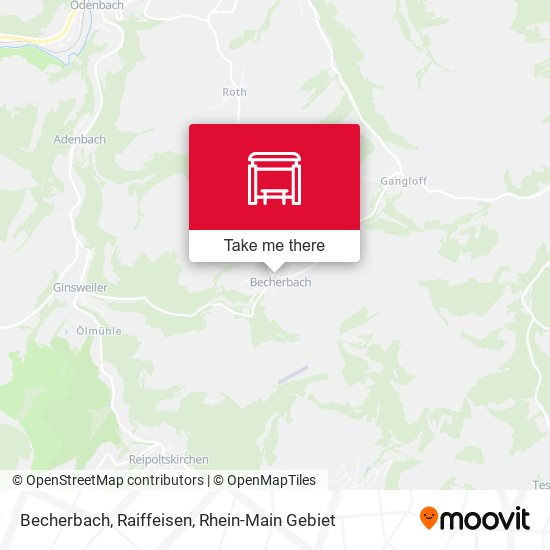 Карта Becherbach, Raiffeisen