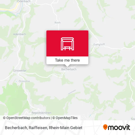 Карта Becherbach, Raiffeisen