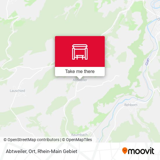 Abtweiler, Ort map