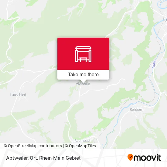 Карта Abtweiler, Ort