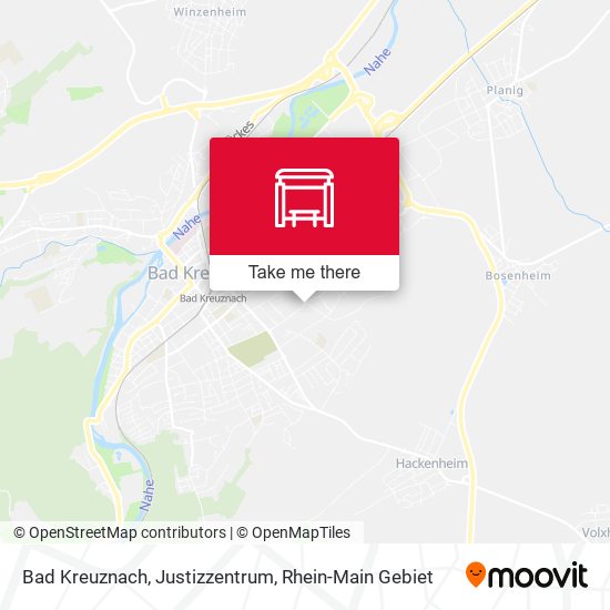 Bad Kreuznach, Justizzentrum map