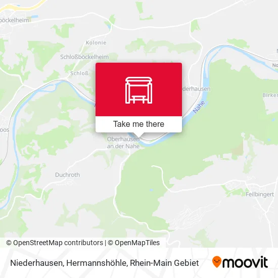 Карта Niederhausen, Hermannshöhle