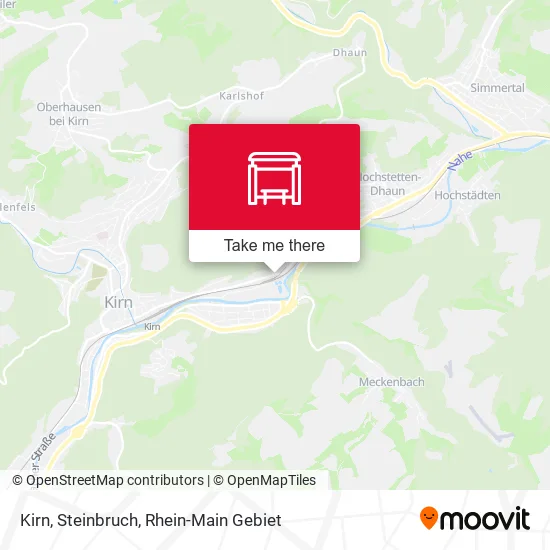 Карта Kirn, Steinbruch