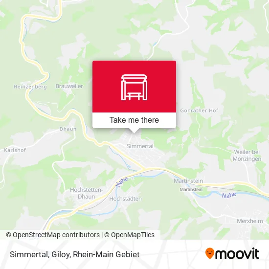 Карта Simmertal, Giloy