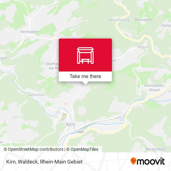 Карта Kirn, Waldeck