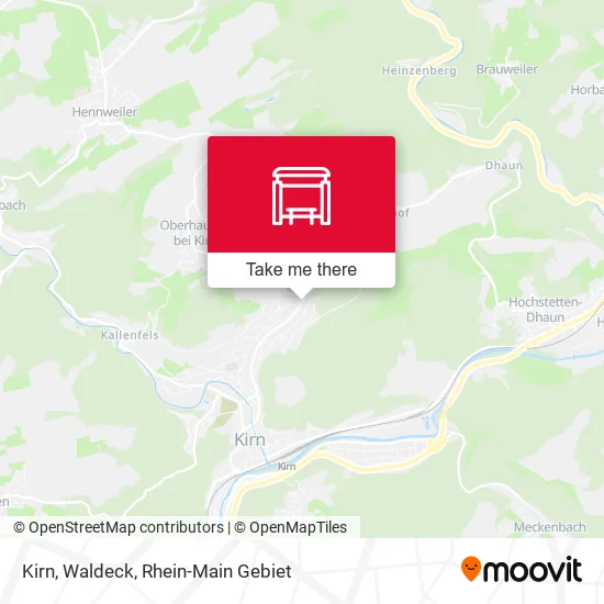 Карта Kirn, Waldeck
