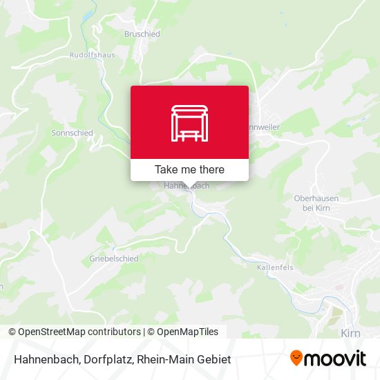 Hahnenbach, Dorfplatz map