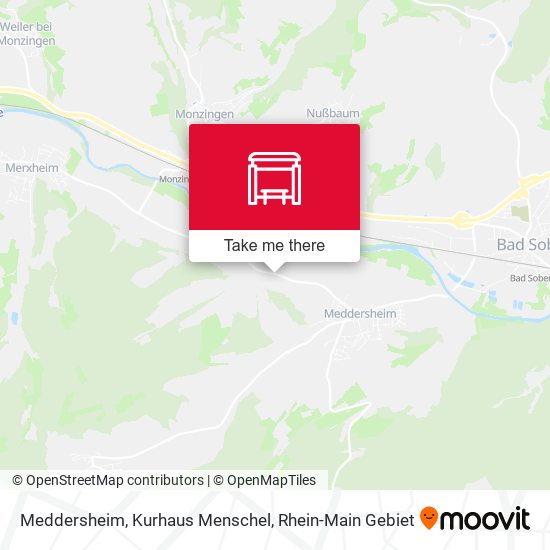 Meddersheim, Kurhaus Menschel map