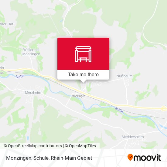Карта Monzingen, Schule