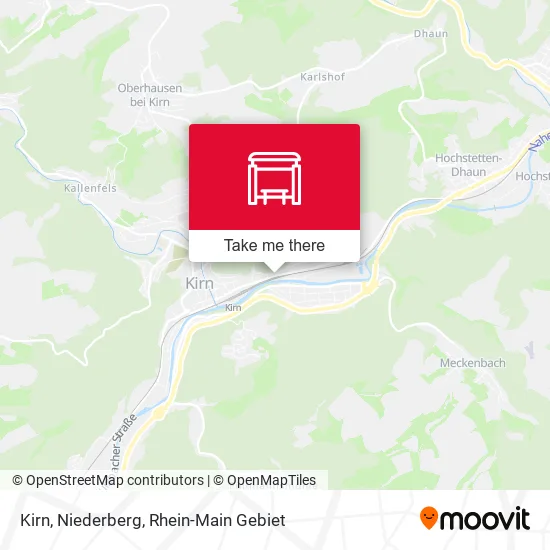 Карта Kirn, Niederberg