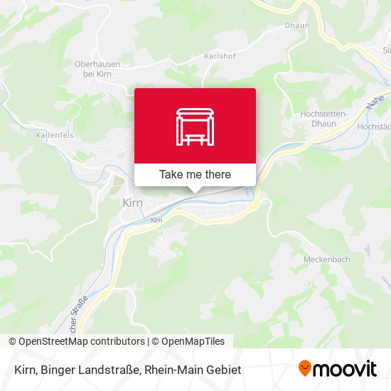 Kirn, Binger Landstraße map