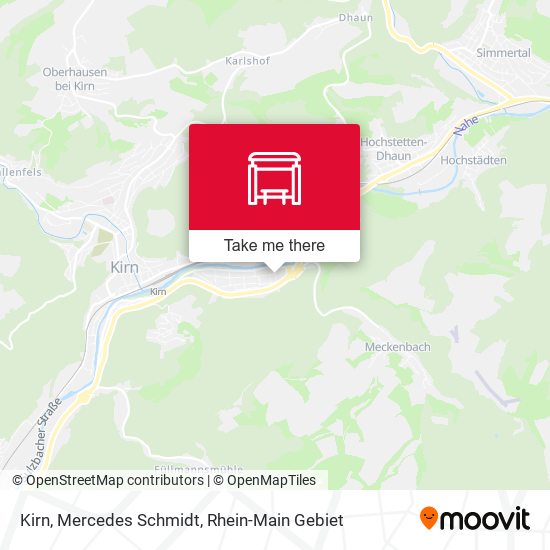 Kirn, Mercedes Schmidt map