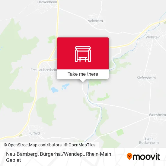 Карта Neu-Bamberg, Bürgerha./Wendep.