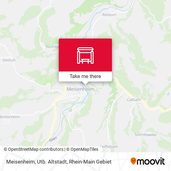 Карта Meisenheim, Utb. Altstadt