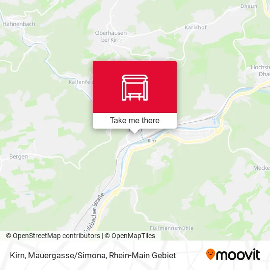 Карта Kirn, Mauergasse/Simona