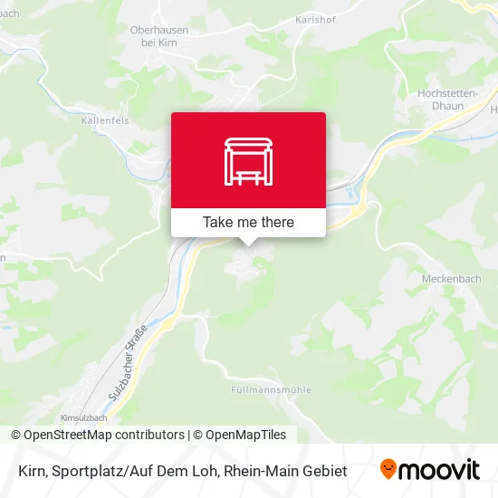 Карта Kirn, Sportplatz/Auf Dem Loh