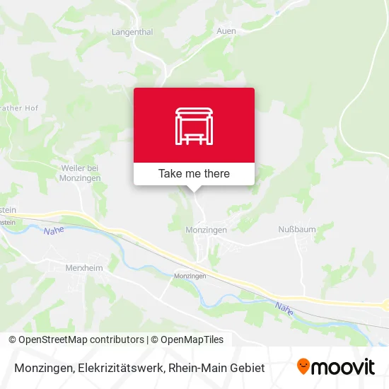 Карта Monzingen, Elekrizitätswerk