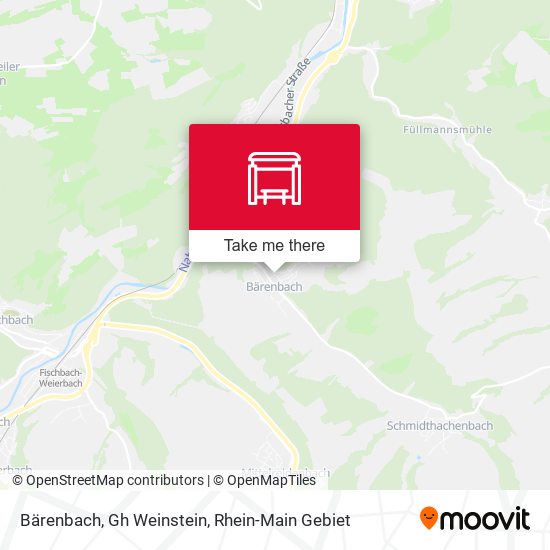 Карта Bärenbach, Gh Weinstein