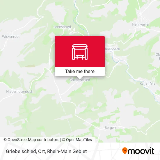 Карта Griebelschied, Ort