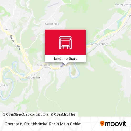 Oberstein, Struthbrücke map