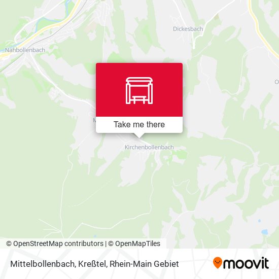 Карта Mittelbollenbach, Kreßtel