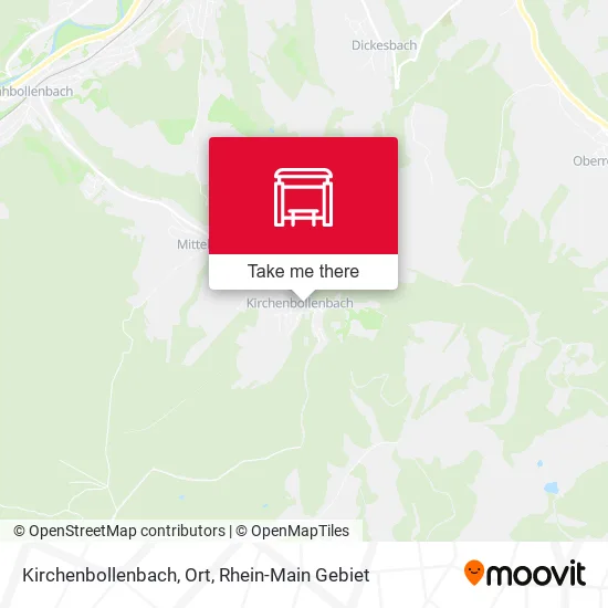 Карта Kirchenbollenbach, Ort