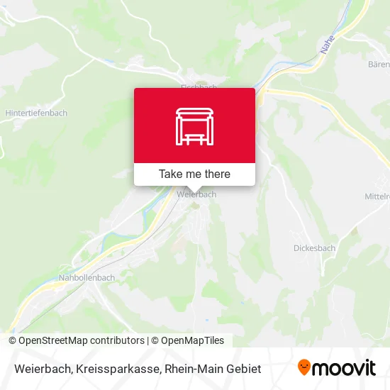 Карта Weierbach, Kreissparkasse
