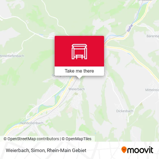 Карта Weierbach, Simon