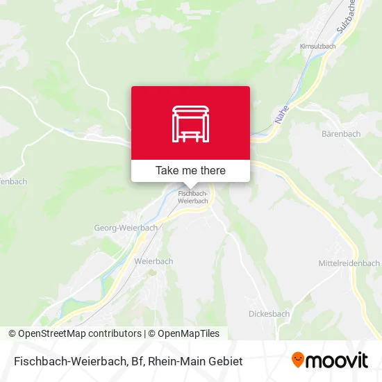 Карта Fischbach-Weierbach, Bf