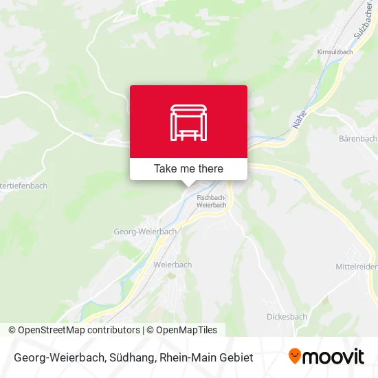 Карта Georg-Weierbach, Südhang
