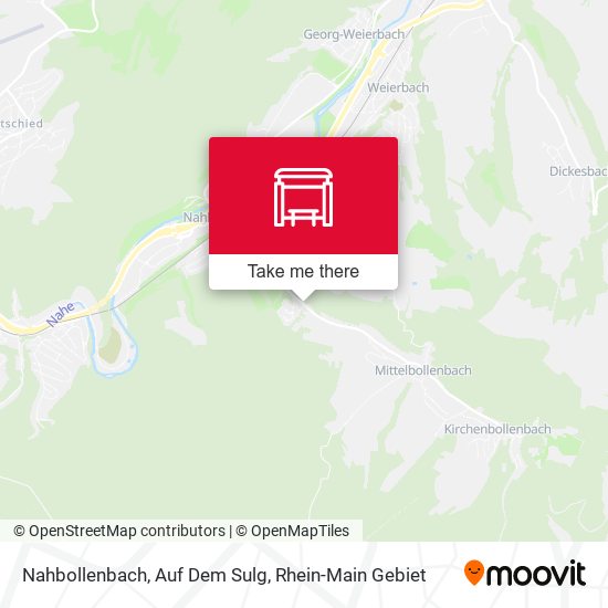 Карта Nahbollenbach, Auf Dem Sulg